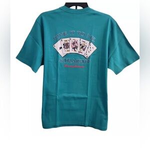 Tommy Bahama T Shirt Give it to me straight card deck logo men’s t shirt